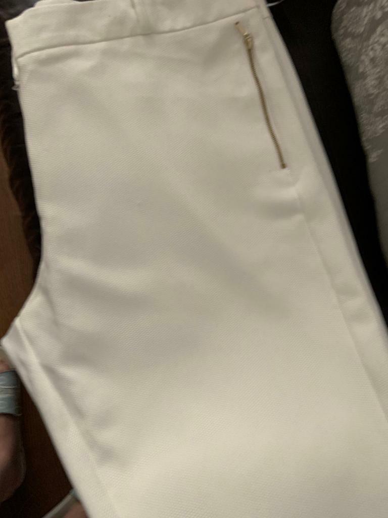white trousers size 20